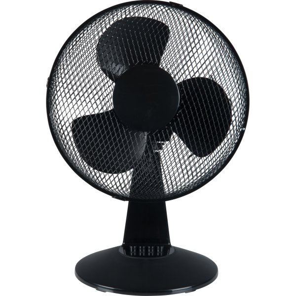 Max Bordventilator 30 cm, sort