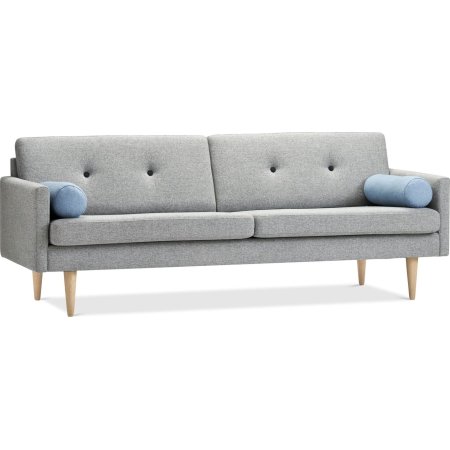 Jive Sofa 3 pers, Grå, L 223 cm