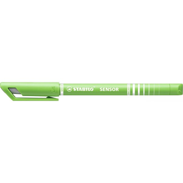 Stabilo Sensor Fiberpen, lysegrøn
