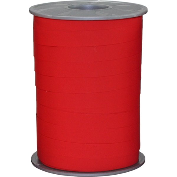 Gavebånd Mat Børstet Rød 10 mm, 200 m