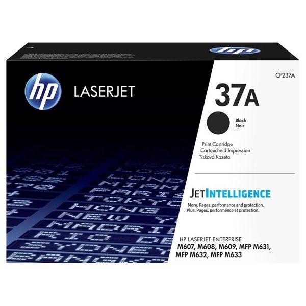 HP 37A (CF237A) lasertoner, sort, 11.000s