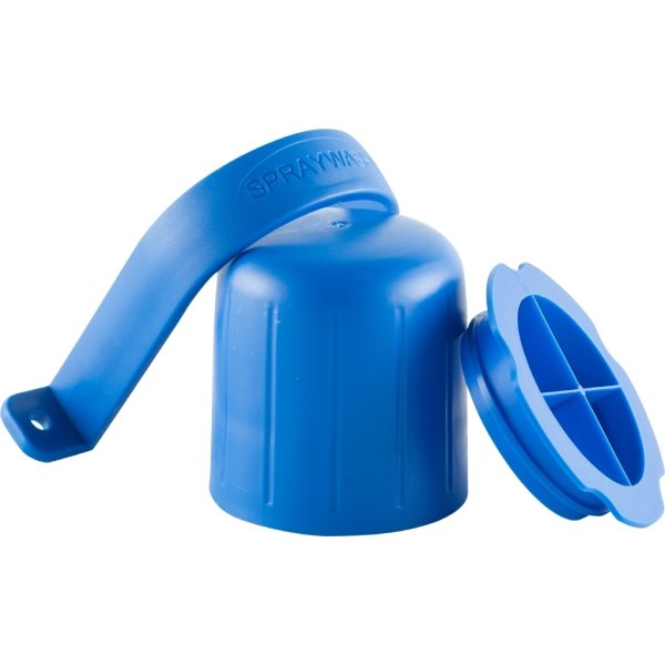 SprayWash Beholder, tablet kit, blå