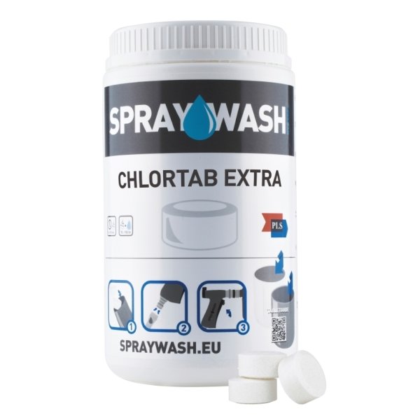 SprayWash Desinfektionstablet, ChlorTab, 14 stk.