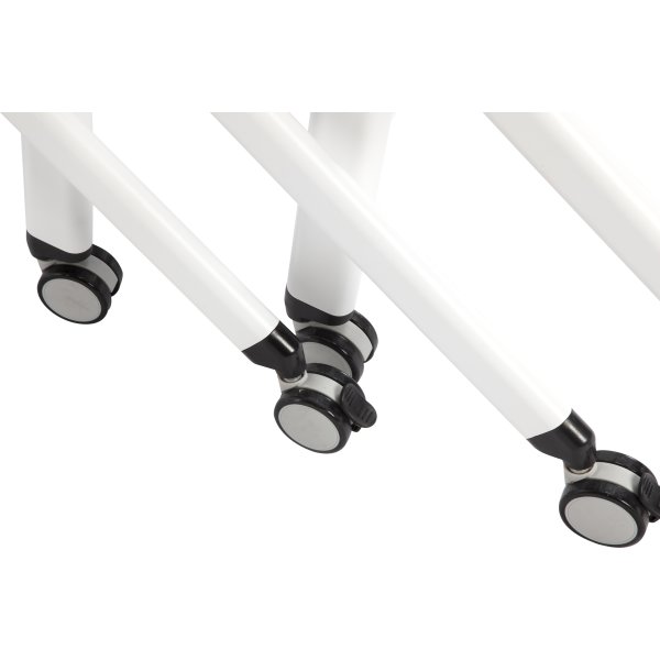Flip-top bord 140x60 cm, Hvid