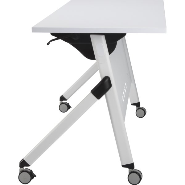 Flip-top bord 140x60 cm, Hvid