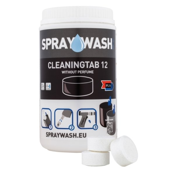 SprayWash Rengøringstablet 12 u. duft, 14 stk.