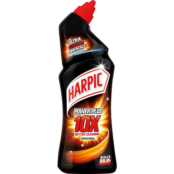 Harpic Power Plus Max10 flydende toiletrens, 750ml