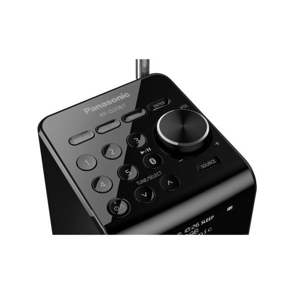Panasonic RF-D20BTEG-K bærbar radio