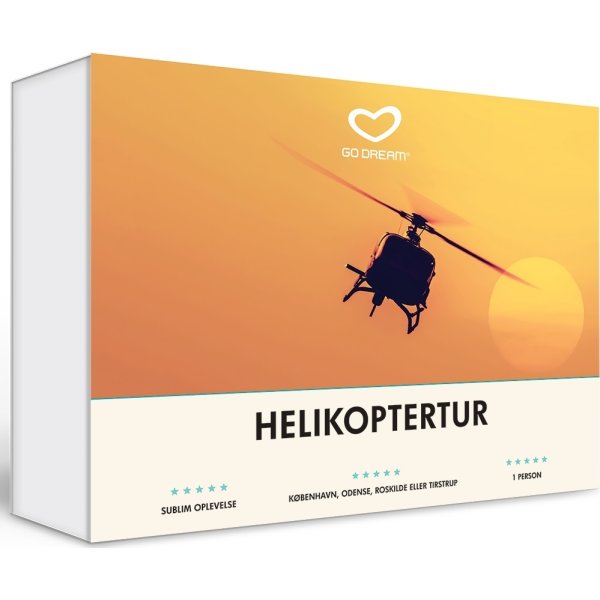 Oplevelsesgave - Helikoptertur