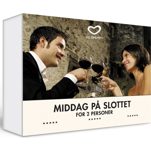 Oplevelsesgave - Middag på slottet for 2
