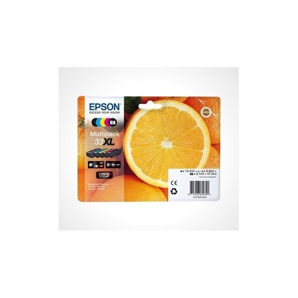 Epson 33XL blækpatron multipakke