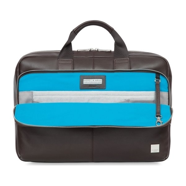 Knomo Newbury briefcase 15" computertaske, brun