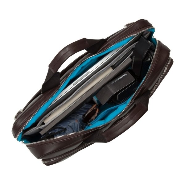 Knomo Newbury briefcase 15" computertaske, brun