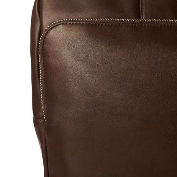 Knomo Newbury briefcase 15" computertaske, brun