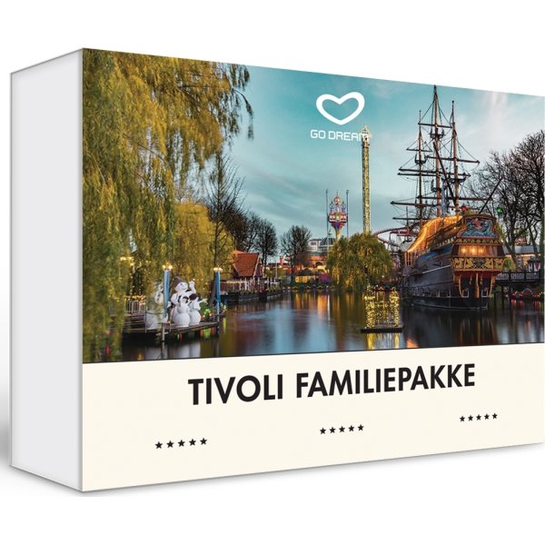 Oplevelsesgave - Tivoli Familiepakke