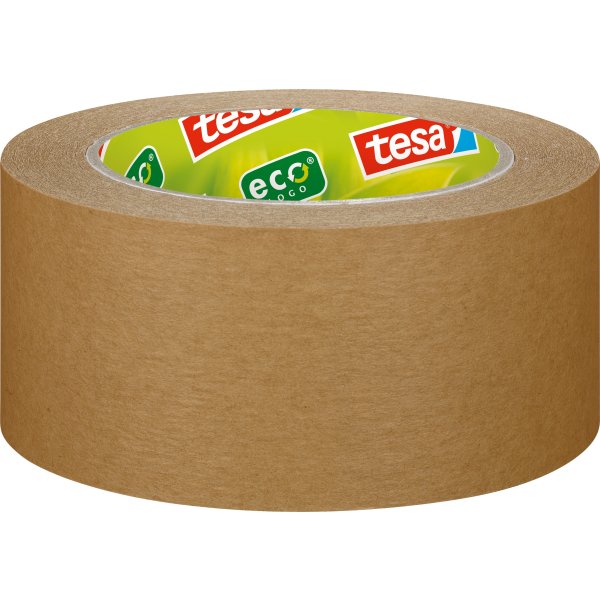 tesa ecoLogo Pakketape, 50 mm, papir