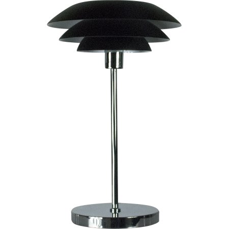 DL31 Bordlampe, Mat sort, H 50 cm