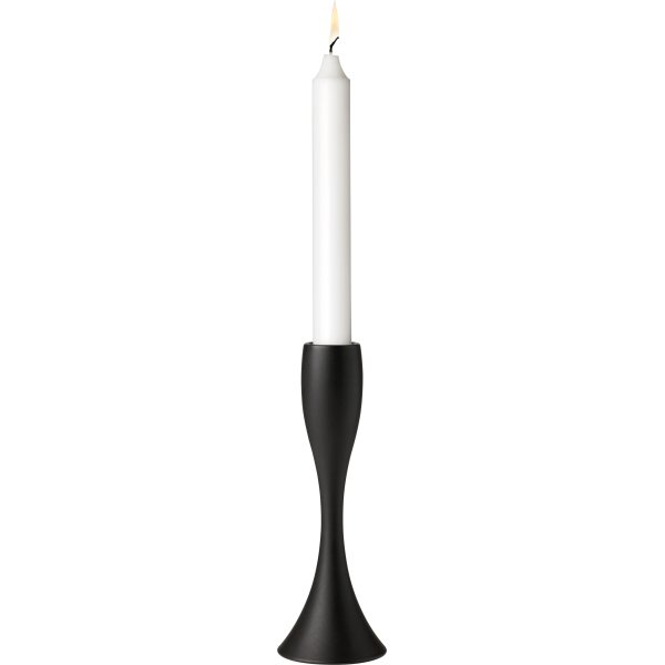 Stelton Reflection lysestage i sort, 17 cm