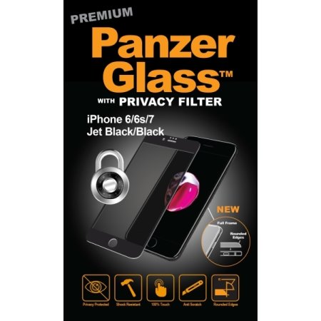PanzerGlass PREMIUM privacy iPhone 6/6S/7/8, sort