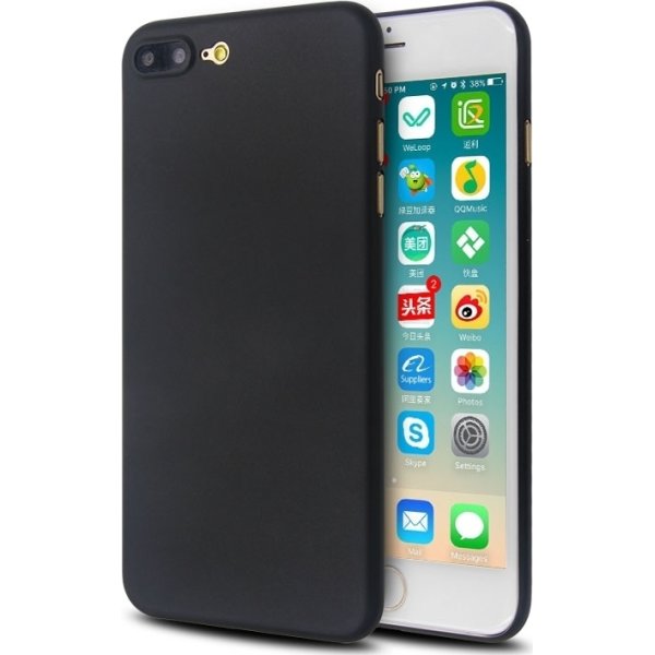 Twincase iPhone 8 Plus case, sort