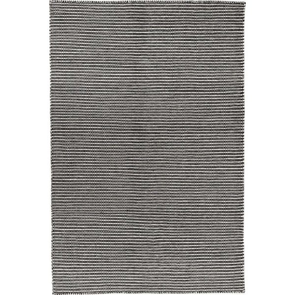 Pilas tæppe, 160x230 cm., sort