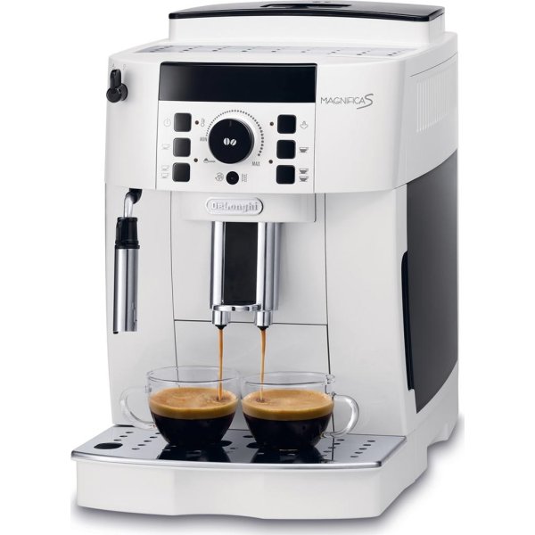 DeLonghi Magnifica kaffemaskine, hvid