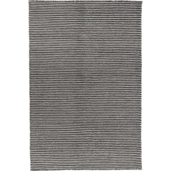 Pilas tæppe, 190x290 cm., sort