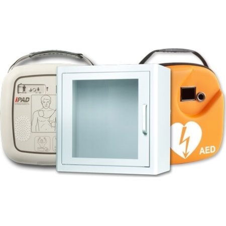 IPAD SP1 hjertestarter med stålskab, sampak