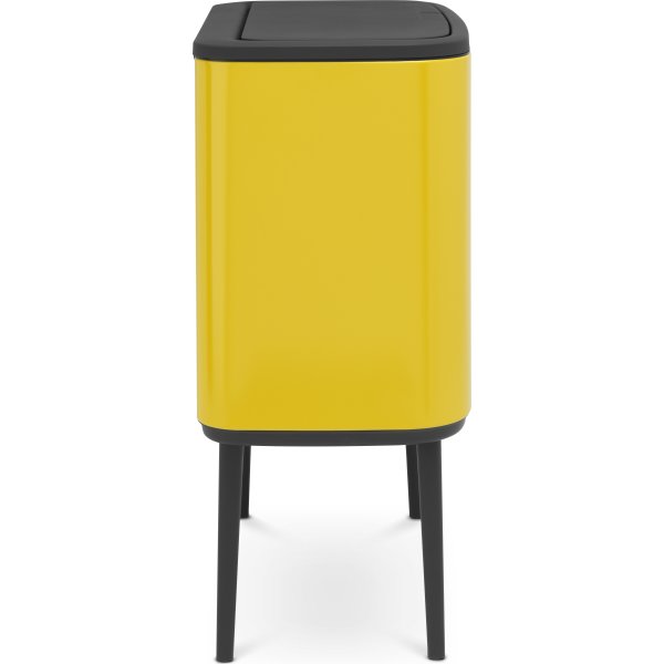 Brabantia BO Touch Bin 11+23 L, daisy yellow
