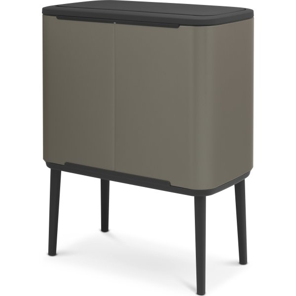 Brabantia BO Touch Bin 11+23 L, platinum