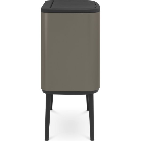 Brabantia BO Touch Bin 11+23 L, platinum