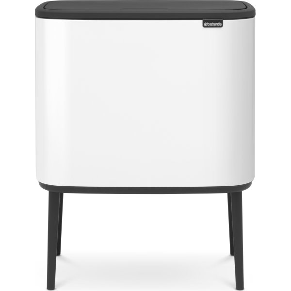 Brabantia BO Touch Bin 11+23 L, white