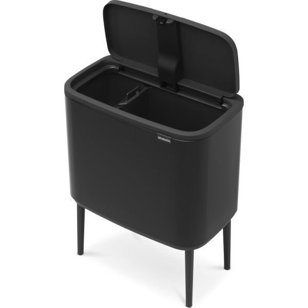 Brabantia BO Touch Bin 11+23 L, matt black