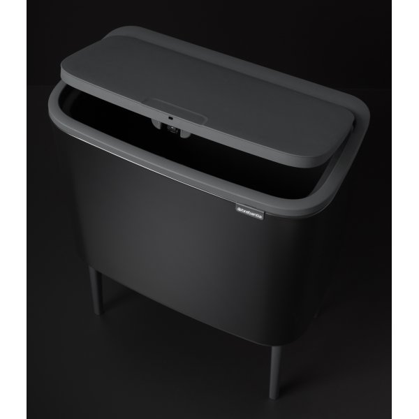 Brabantia BO Touch Bin 11+23 L, matt black