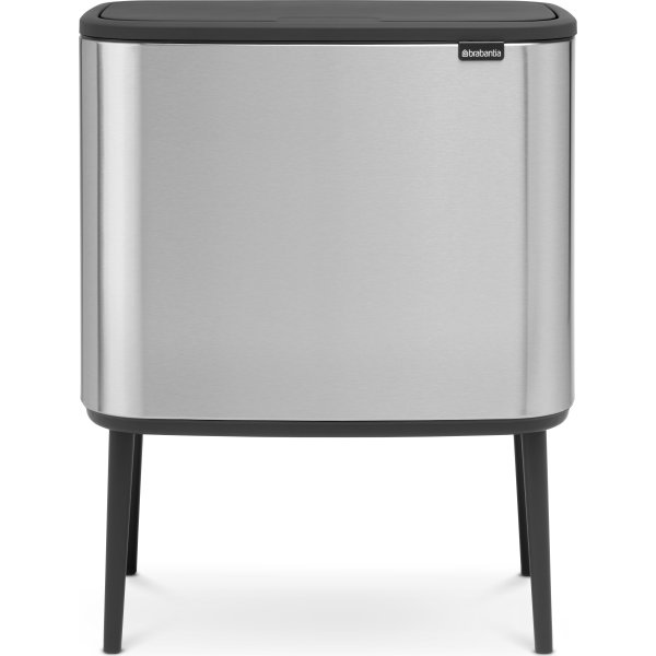 Brabantia BO Touch Bin 3x11 L, matt steel FPP