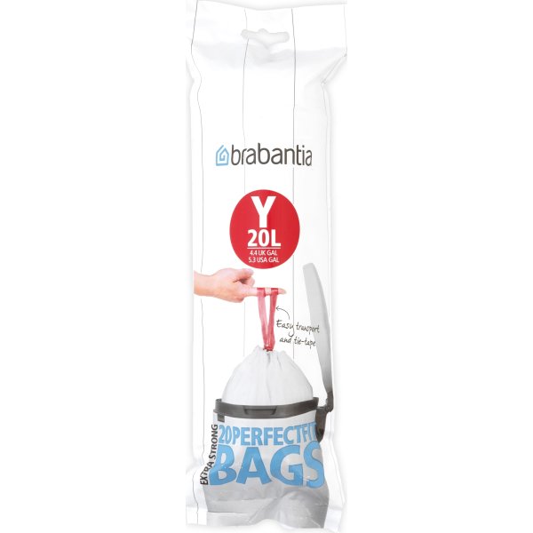 Brabantia Affaldspose Y, 20 liter, 20 stk.