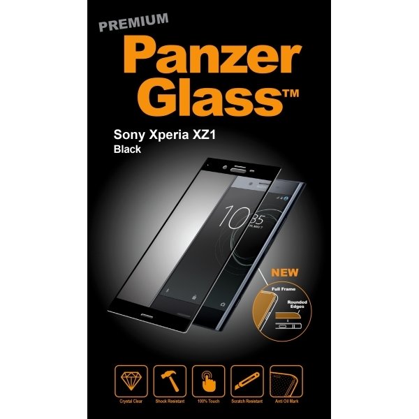 PanzerGlass PREMIUM Sony Xperia XZ1, sort