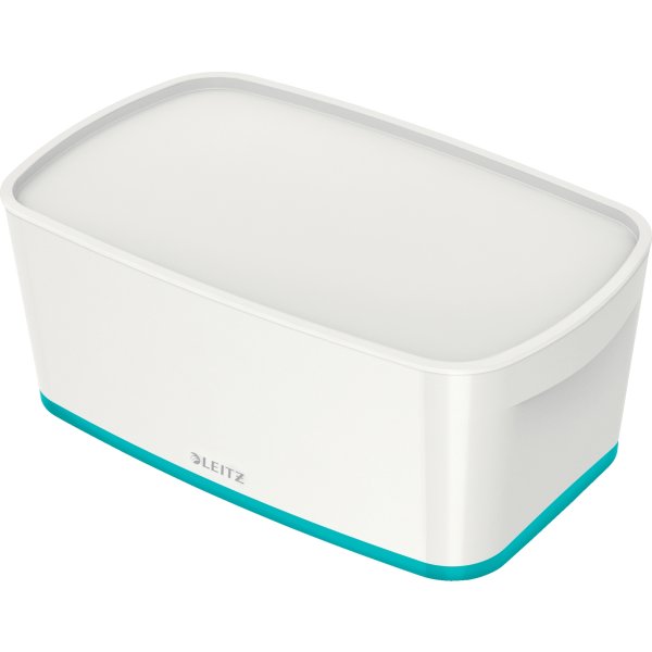 Leitz MyBox Opbevaringsboks Small, hvid/grå