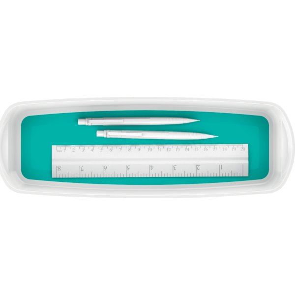 Leitz MyBox Opbevaringsbakke Long, hvid/grå