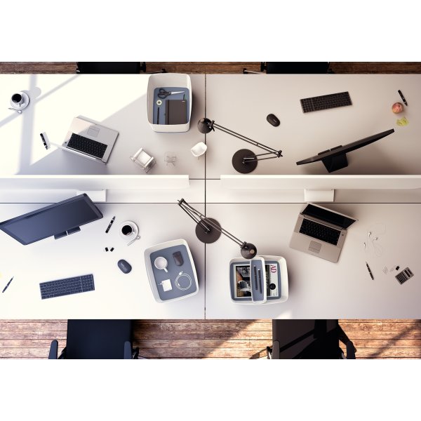 Leitz MyBox Organiseringsbakke Large, hvid