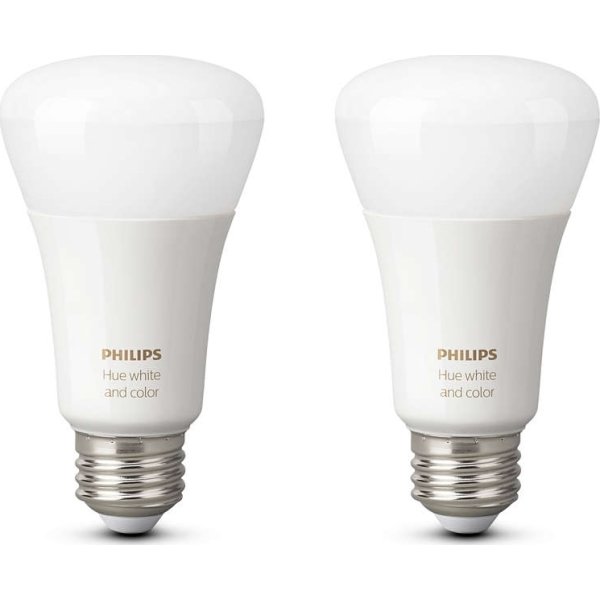 Philips HUE E27 ambiance dobbeltpakke, hvid+farve