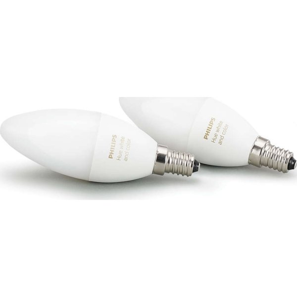 Philips HUE White + color Ambiance E14, 2-pak