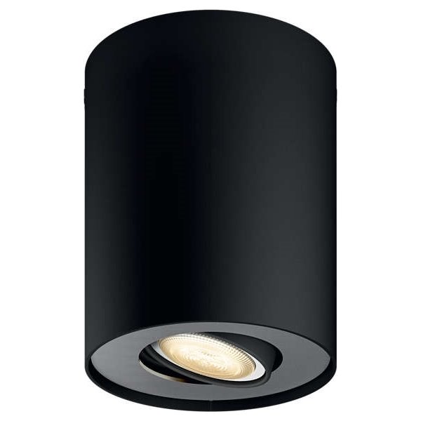 Philips HUE Pillar GU10 spotlys, sort