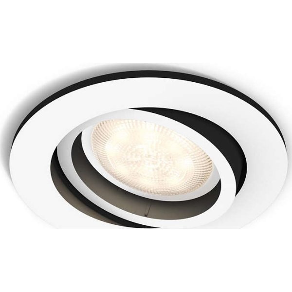 Philips HUE Milliskin GU10 indbygningsspot, hvid