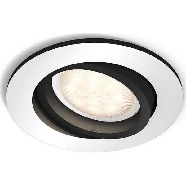 Philips HUE Milliskin GU10 indbygningsspot, alu
