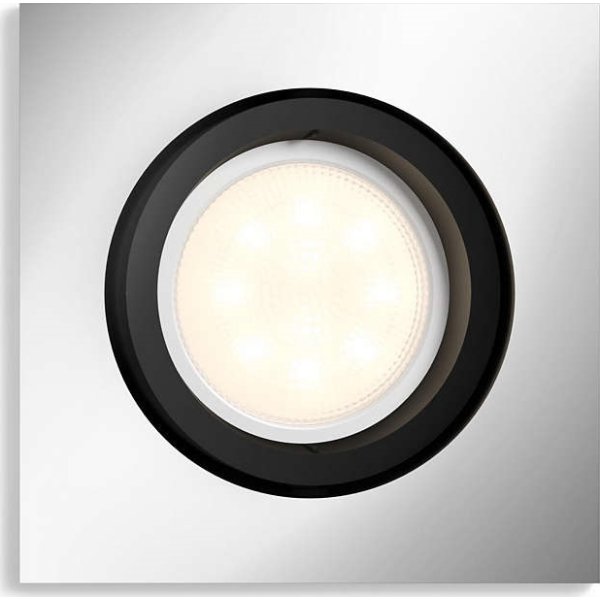 Philips HUE Milliskin GU10 firkantet spotlys, alu