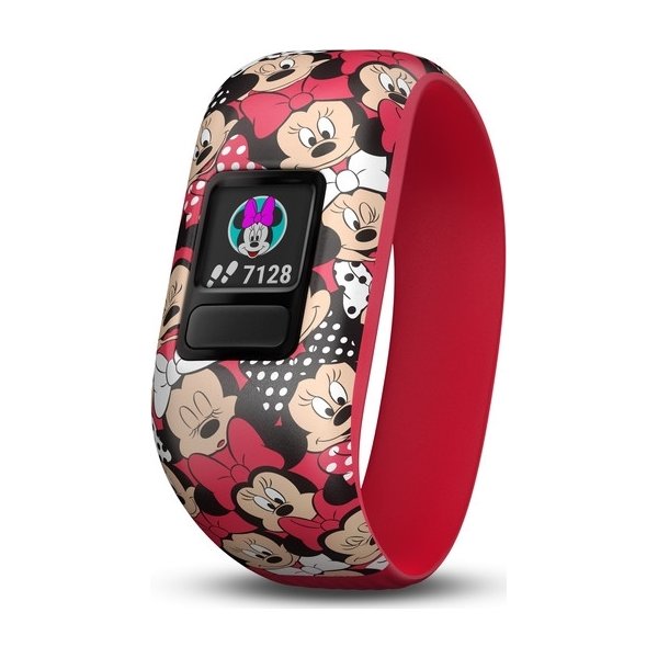 Garmin vívofit® jr. 2 - Minni Mouse, rød