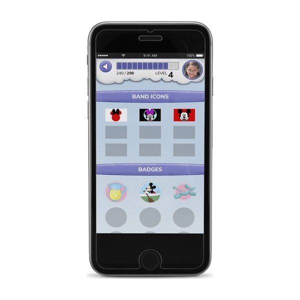 Garmin vívofit® jr. 2 - Minni Mouse, rød