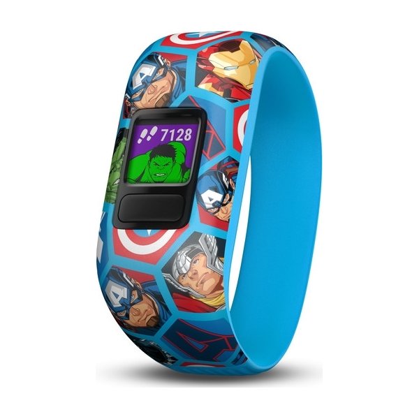 Garmin vívofit® jr. 2 - Marvel Avengers, blå