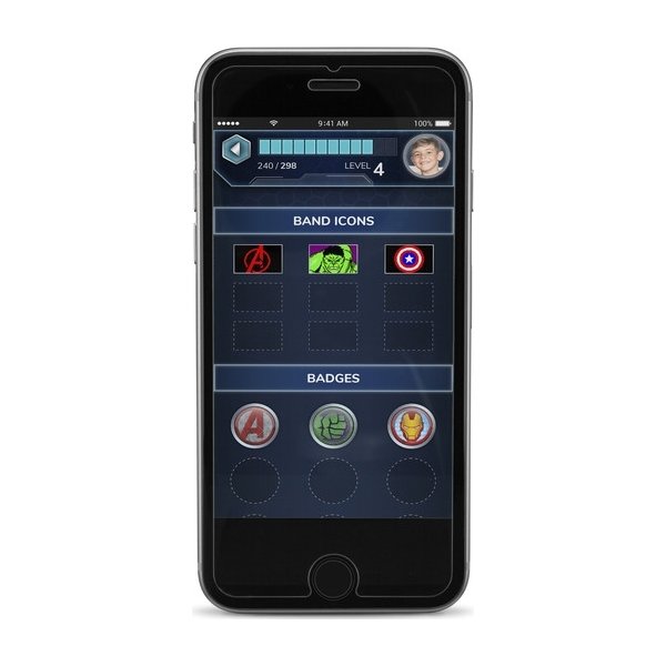 Garmin vívofit® jr. 2 - Marvel Avengers, blå